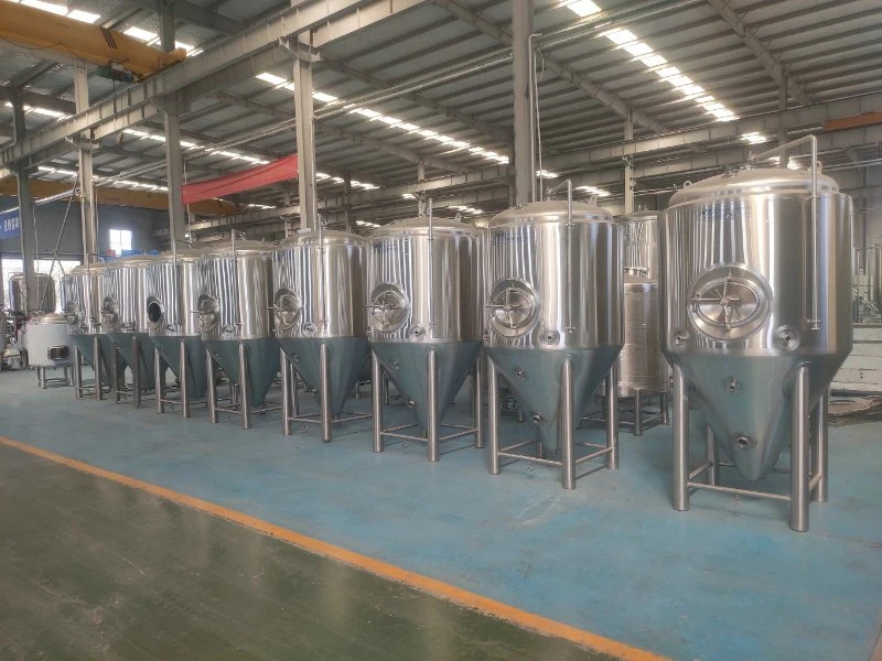 High Quality 3000L-5000L Double Jacket Fermentation Tank Large Beer Fermenting Equipment