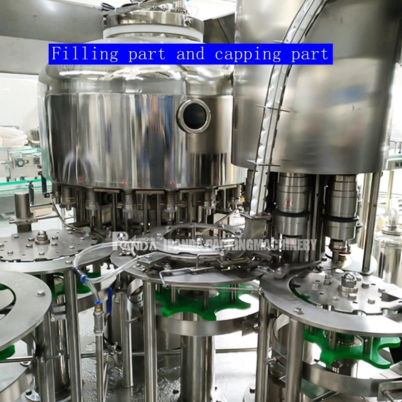 Aluminum Canning Equipment Juice Production Line/ Soft / Energy Drink, Carbonated Beer Sparking Wine Liquid Packing Can Filling Machine