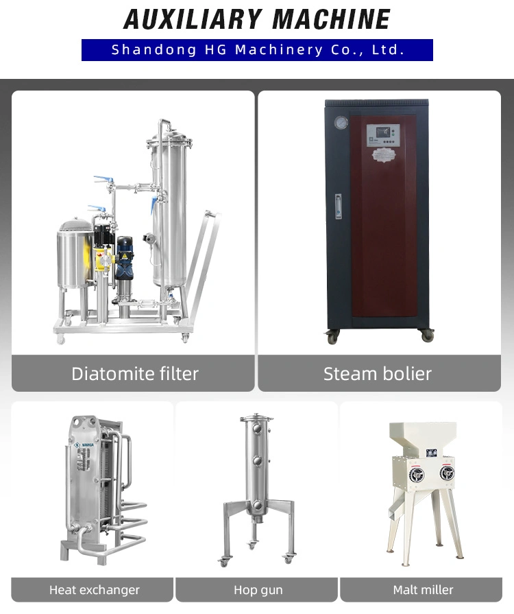 Microbrewery1000L 2000L 5000L Brewery Equipment Beer Brewing 5000L Commercial Turnkey Beer Brewing Equipment